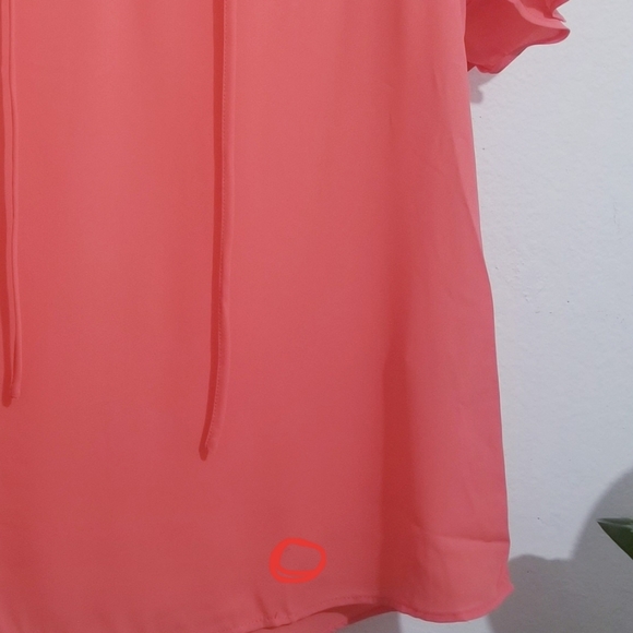 ❤ Sz 1X ruffle sleeve top - Picture 8 of 9